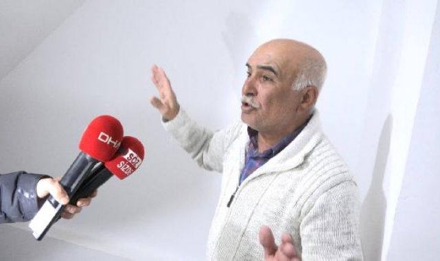 Çorum'da 3 katlı binanın istinat duvarı yıkıldı apartman sakinleri deprem paniği yaşadı