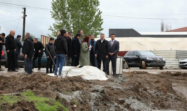 Cumayeri'nde konut yapımına başlandı
