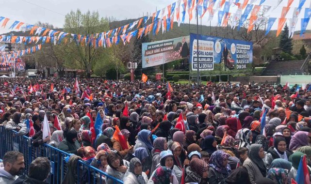 Cumhurbaşkanı Erdoğan, Afyonkarahisar'da vatandaşlara sesleniyor