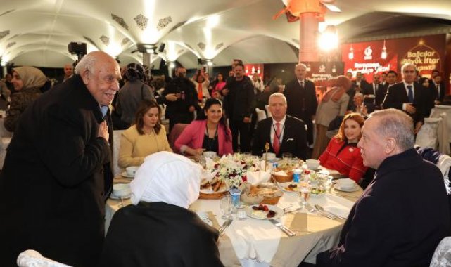 Cumhurbaşkanı Erdoğan, Bağcılar'da iftar programına katıldı