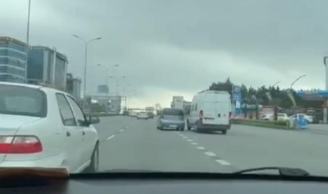 D-100'de yol verme inatlaşmasına 9 bin 872 lira ceza