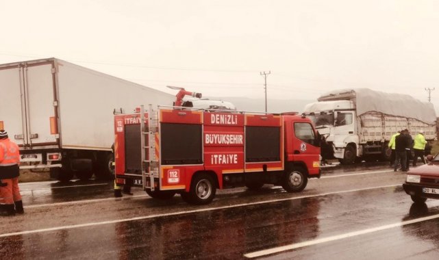 Denizli'de son 1 haftada 110 trafik kazası meydana geldi