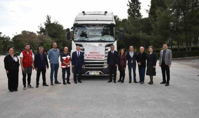 Denizli'nin deprem bölgesine yardımları devam ediyor