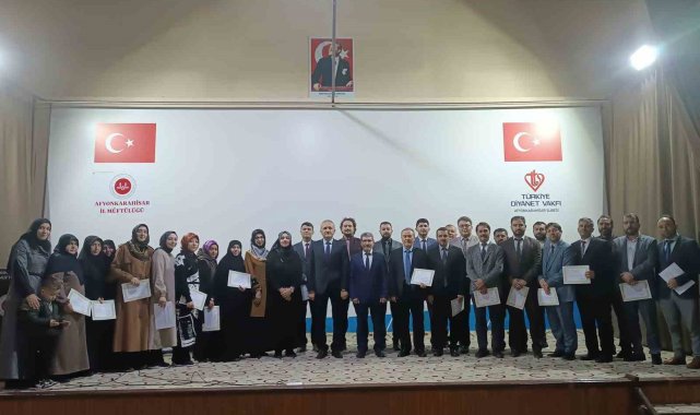 Depremde görev alan personele başarı belgesi