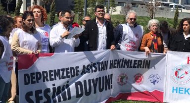 Depremzede asistan hekimlerden, nakil talebi
