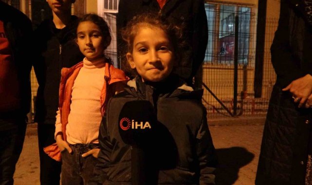 Depremzede minik Zehra'ya doğum günü sürprizi