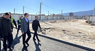 Depremzedeler Hatay'daki Konya Konteyner Kentin ilk etabına yerleşmeye başladı