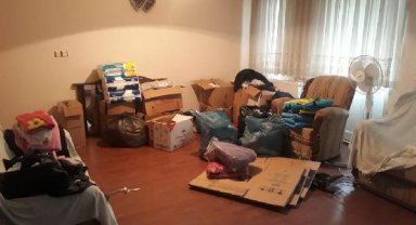 Depremzedeler için toplanan yardımları evine götürdü, gözaltına alındı