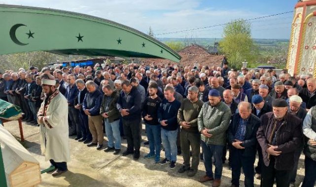 Derede boğulan baba ve kızı son yolculuklarına uğurlandı