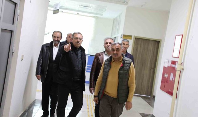 Develi Belediyesi'nden Göksun Belediyesi'ne 'kardeşlik ziyareti'