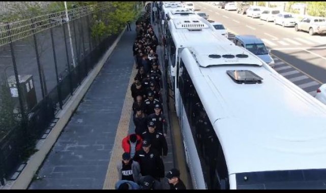 Diyarbakır'daki 'Kökünü Kurutma Operasyonu'nda 133 kişi tutuklandı