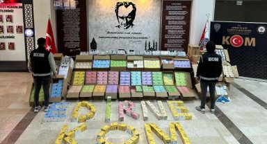 Edirne'de TIR'da 7 milyon 500 bin liralık gümrük kaçağı ürün ele geçirildi