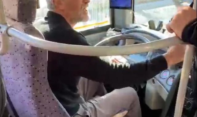 Edirne'de yolcularla tartışan midibüs şoförü kontak kapattı