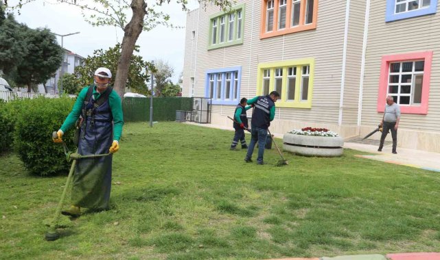 Efeler Belediyesi'nin gündüz bakımevleri bahara hazırlanıyor