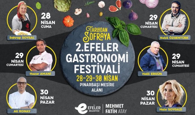 Efeler Gastronomi Festivali'nin 2'ncisi başlıyor