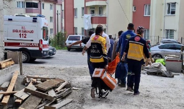 Elektrik akımına kapılan 2 inşaat işçisi yaralandı