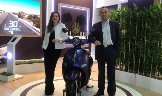 Elektrikli motosiklet Goe, İstanbul Fuar Merkezi'nde görücüye çıktı