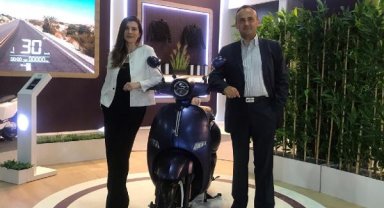 Elektrikli motosiklet Goe, İstanbul Fuar Merkezi'nde görücüye çıktı