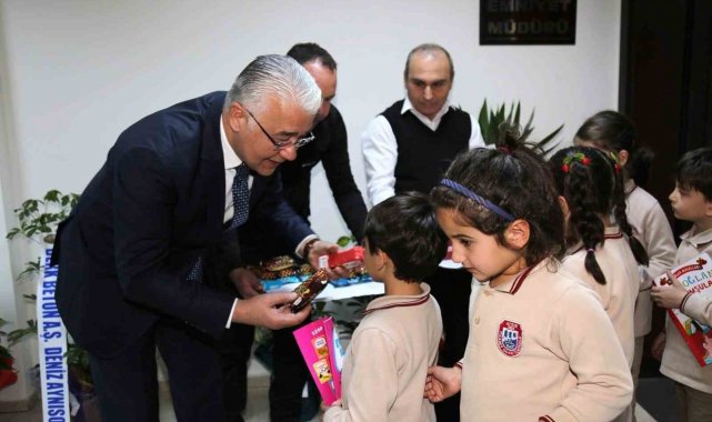 Emniyet Müdürü Ekici, minikleri ağırladı