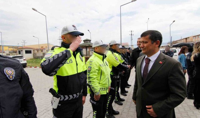 Erciş'te bayramlaşma