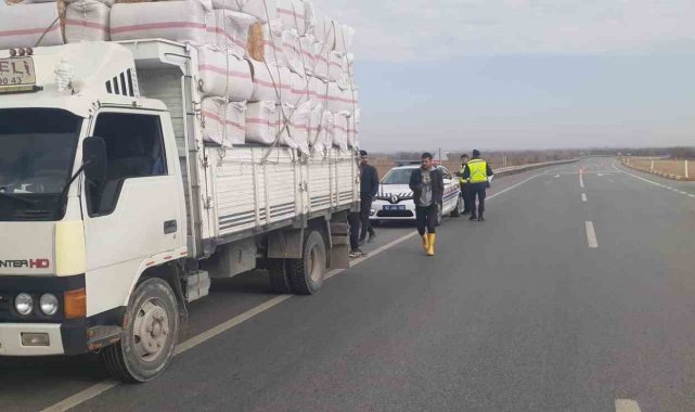 Ereğli'de jandarmadan radarlı hız denetimi