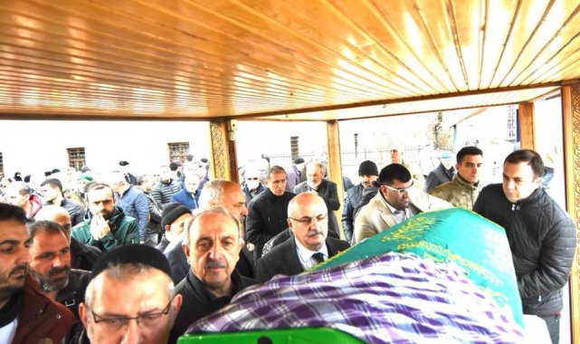 ERVAK Başkanı Erdal Güzel'in kayınvalidesi toprağa verildi