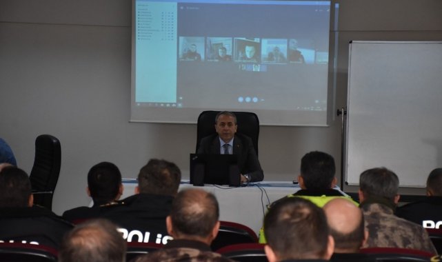 Erzincan'da "Seçim Güvenliği" toplantısı yapıldı