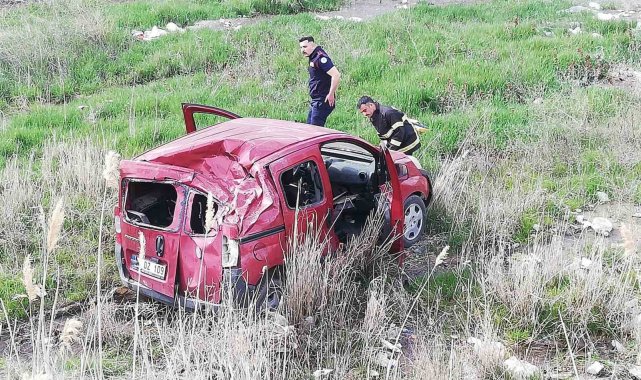 Erzincan'da trafik kazası: 2 yaralı