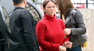 Eşinin sevgilisinden olan bebeğe asitli sıvı atan kadın, kara çarşafla eve gelmiş