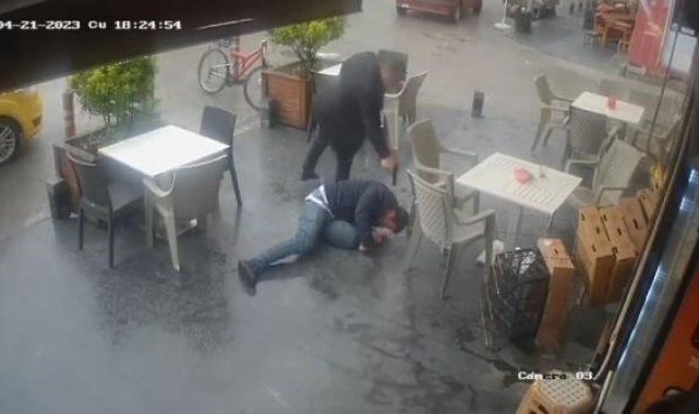 Eşiyle mesajlaştığı iddia edilen akrabasını öldürmüştü; güvenlik kamerası görüntüleri ortaya çıktı