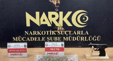 Eskişehir'de 1 kilo skunk ele geçirildi