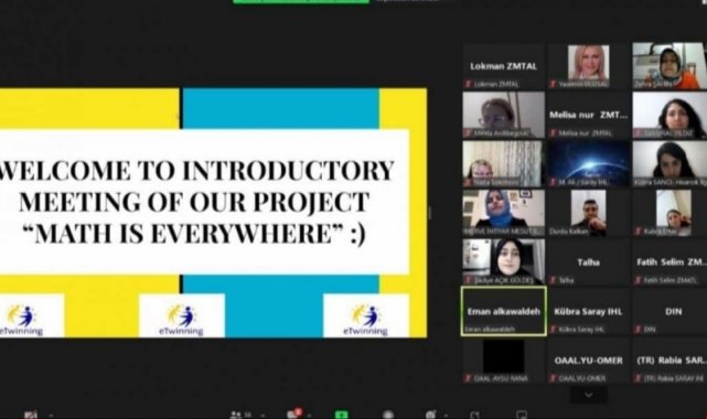 eTwinning projesi öğrencileri birbirleriyle tanıştı