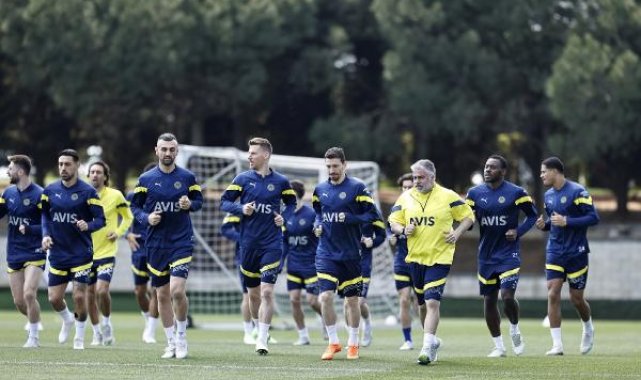 Fenerbahçe taktik çalıştı