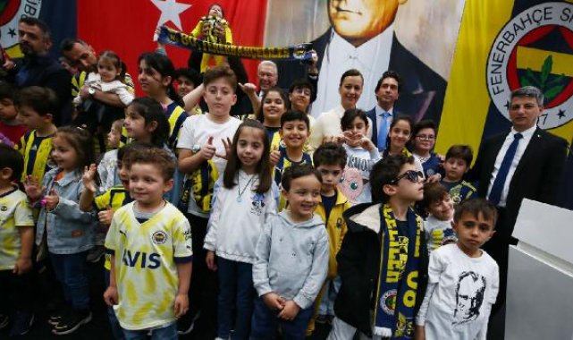 Fenerbahçe'de bayramlaşma töreni gerçekleşti