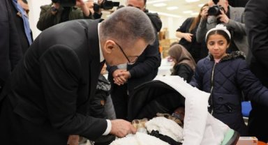 Fuat Oktay'dan KKTC Cumhurbaşkanı Tatar'a ziyaret