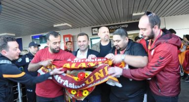 Galatasaray kafilesi, Alanya'da