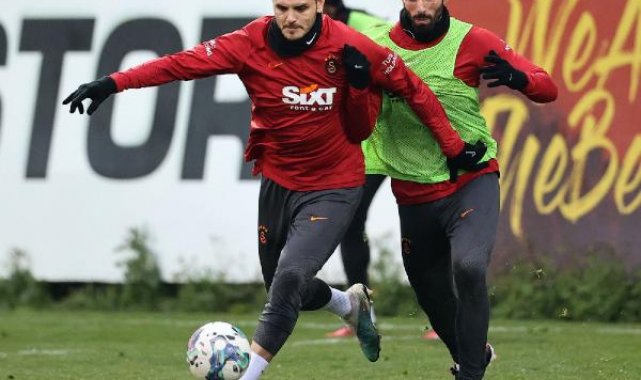 Galatasaray, Kayserispor maçının hazırlıklarını sürdürdü