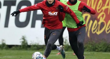 Galatasaray, Kayserispor maçının hazırlıklarını sürdürdü