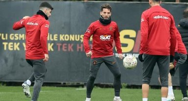 Galatasaray, Kayserispor maçının hazırlıklarını sürdürdü