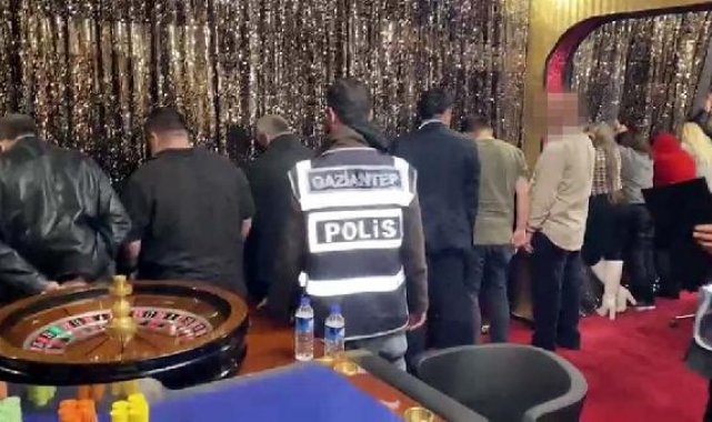 Gaziantep'te kumar operasyonu: 10 gözaltı
