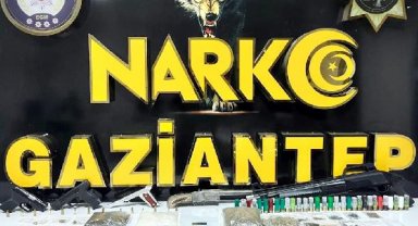Gaziantep'te uyuşturucu ticaretine 23 gözaltı