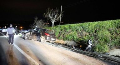 Gaziantep'te zincirleme kaza; 1'i polis 2 ölü, 4 yaralı