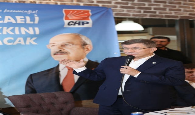 Gelecek Partisi Genel Başkanı Davutoğlu Kocaeli'de konuştu: