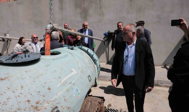 Gemlik Belediyesi'nde çiftçiye 300 tonluk sulama havuzu