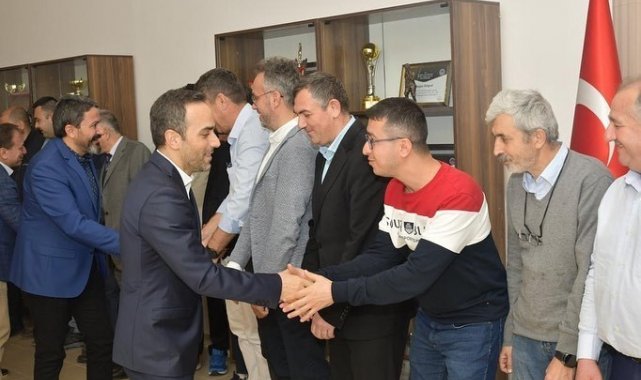 Gençlik ve Spor İl Müdürlüğü personeli bayramlaştı