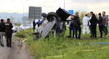 Giresun'da cenaze yolunda kaza: 2 ölü, 3 yaralı