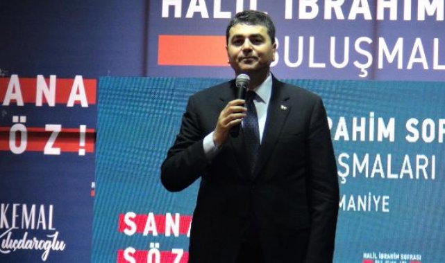Gültekin Uysal, Osmaniye'de depremzedelerle bayramlaştı