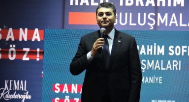 Gültekin Uysal, Osmaniye'de depremzedelerle bayramlaştı