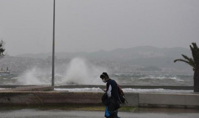 Güney Ege Denizi için fırtına uyarısı