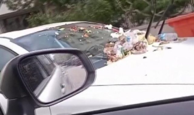 Güngören'de hatalı parka çöp cezası